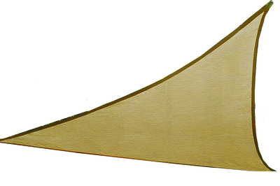 Shade triangle 3x3x3m polyester 160gr/m2