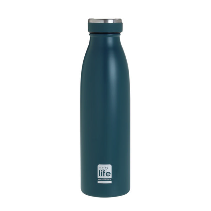 Ecolife thermo bottle 500ml - blue, , medium-null
