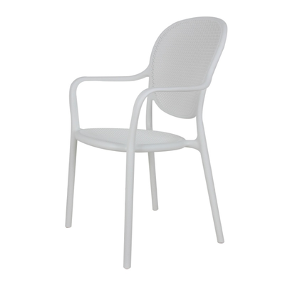 Amelia outdoor chair white