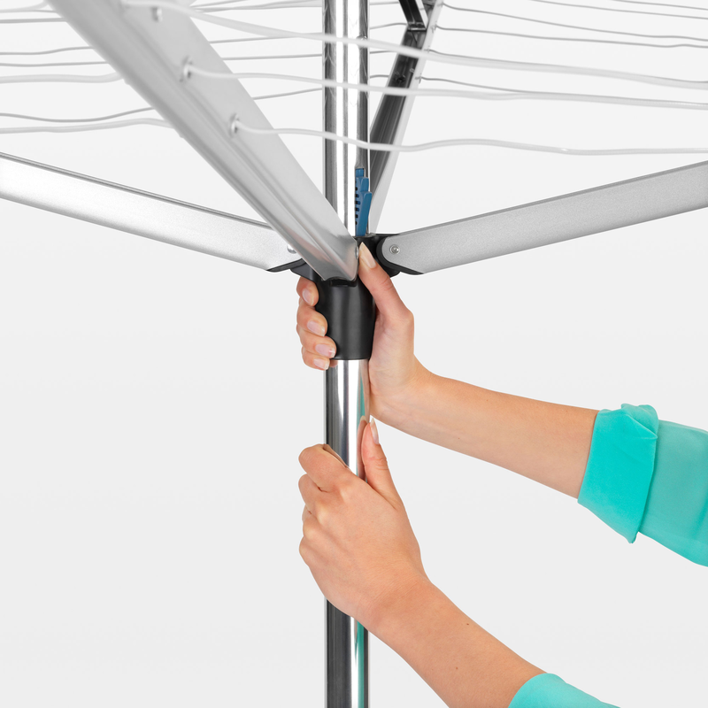 Brabantia rotary cloth dryer with ground spike- 40m, , medium-null