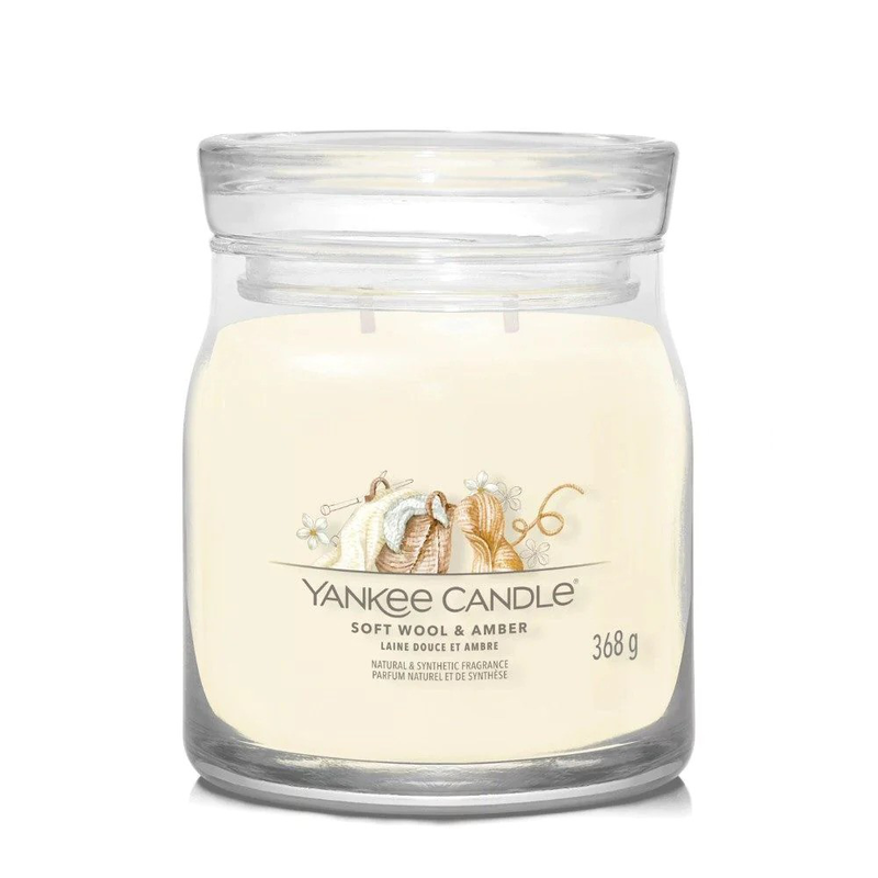 Soft wool and amber – signature medium jar, , medium-null