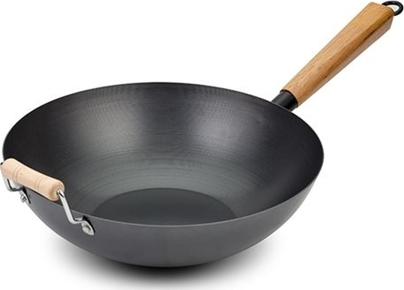 Product image: Nava cantonese carbon steel wok 32cm, , medium-null