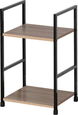 Algeria 2 tier shelf - oak, , medium