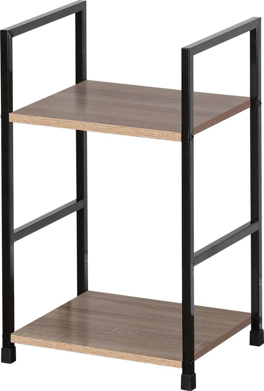 Algeria 2 tier shelf - oak, , medium-null