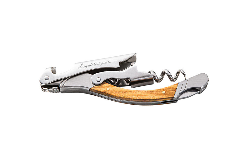 Laguiole luxury line corkscrew olive wood, , medium-null