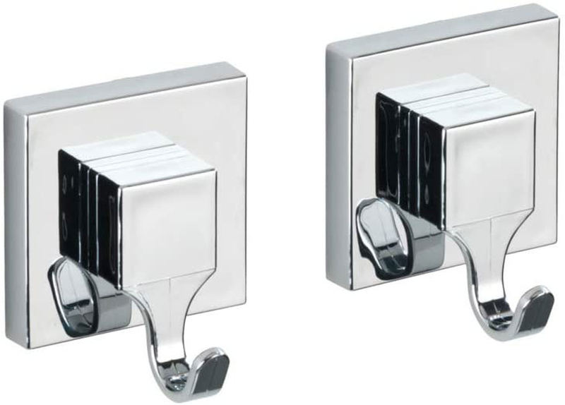Wenko vacuum-loc hook set square 2pcs silver, , medium image number null