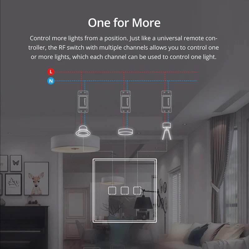 Sonoff t2eu3c-rf smart wall touch switch 3-button white, , medium-null