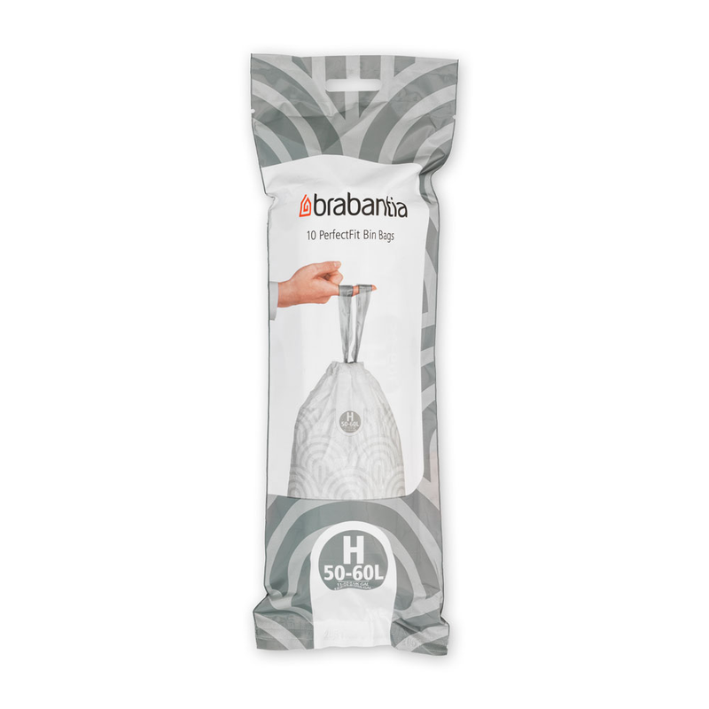 Product image: Brabantia perfectfit bags h 50-60l 10pcs - white, , medium-null