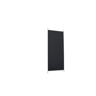 Plisse windowblind 100x150cm - dark grey, , medium