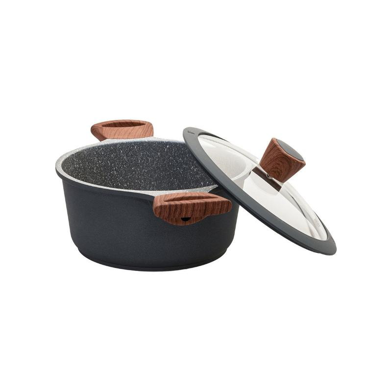 Product image: Estia stone casserole with lid 20cm, , medium-null