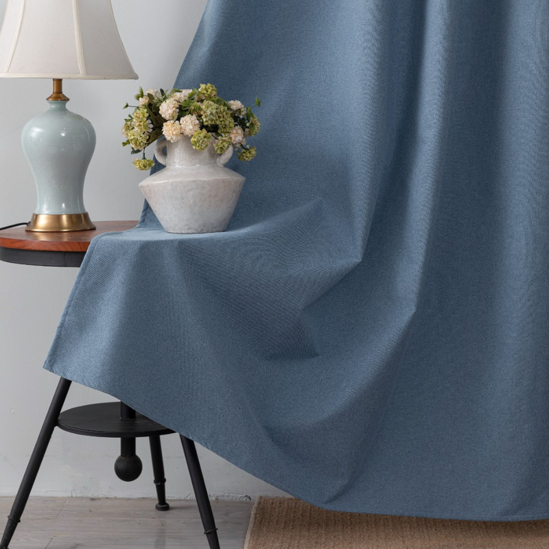 Product image: Curtain ready with hook-100blackout 140x265cm #ad6010-6-null