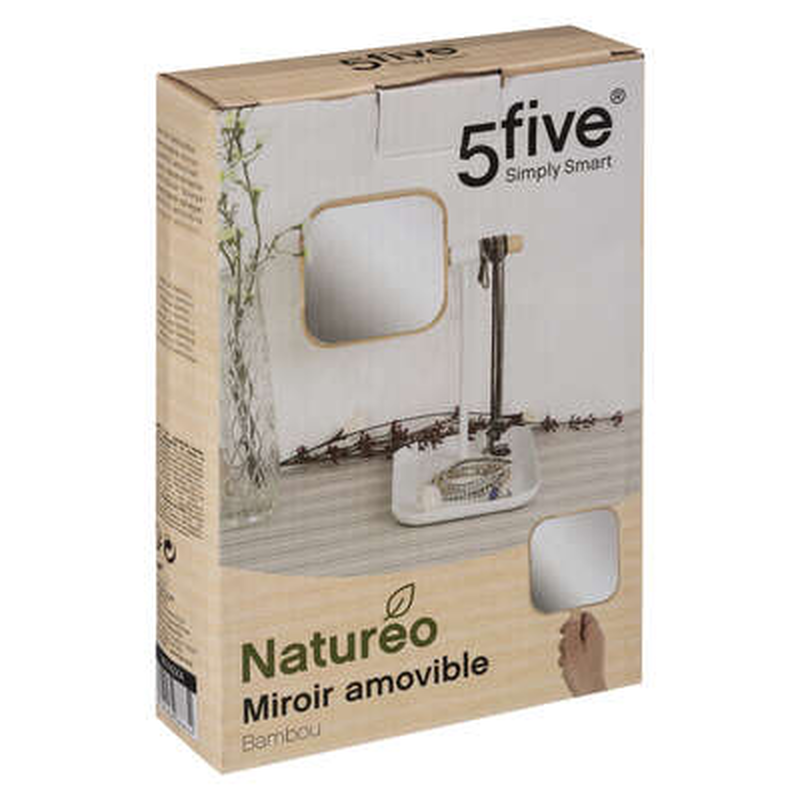 5five natureo removable mirror white, , medium image number null