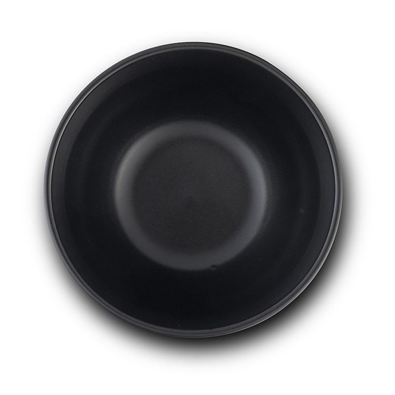 Nava stoneware cereal bowl soho black 14cm, , medium-null