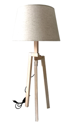 Superlights wooden table lamp e27 40w 78.5cm, , medium