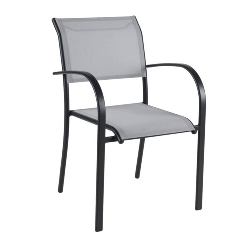 Jardin aluminum chair taupe-null