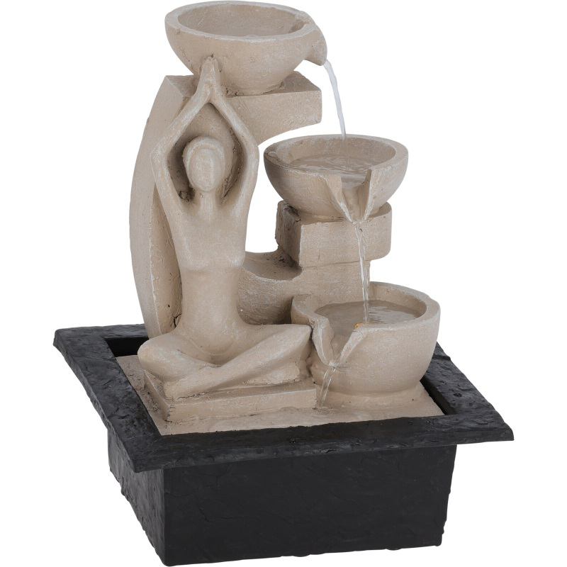 Product image: Yoga girl fountain - assorted designs, , medium-null