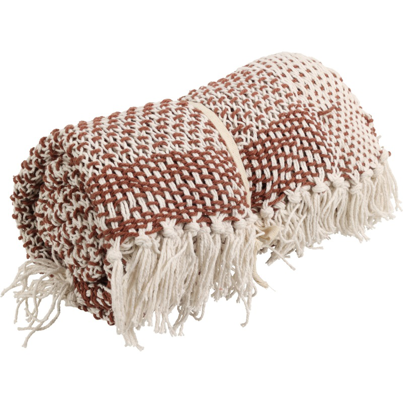 Melange throw 170x130cm - assorted colors, , medium image number null