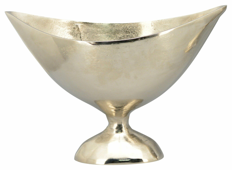 Pedestal gross aluminium silver - large-null