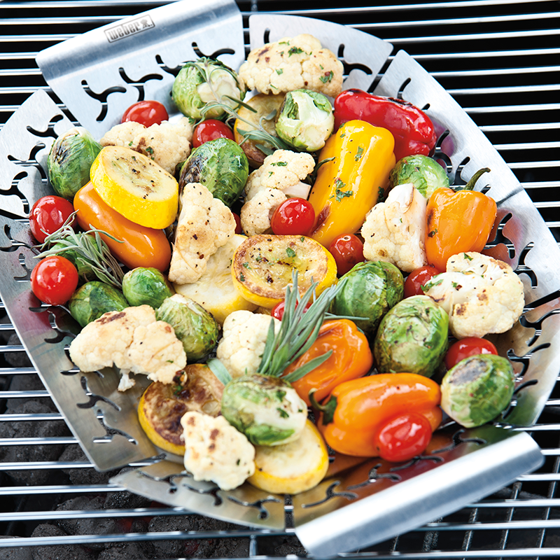 Product image: Weber stainless steel gril basket - small, , medium-null