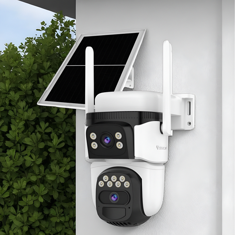 Vstarcam ηλιακή Wi-Fi κάμερα cb621dr dual lens 3mp Wi-Fi sd ptz ip66, , medium-null