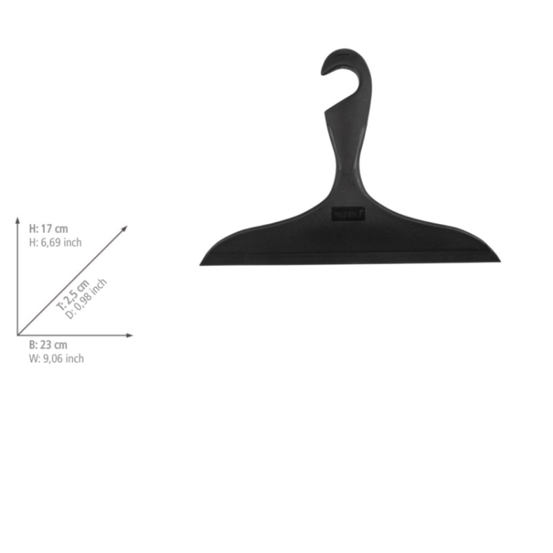 Wenko loano bath squeegee - black, , medium-null