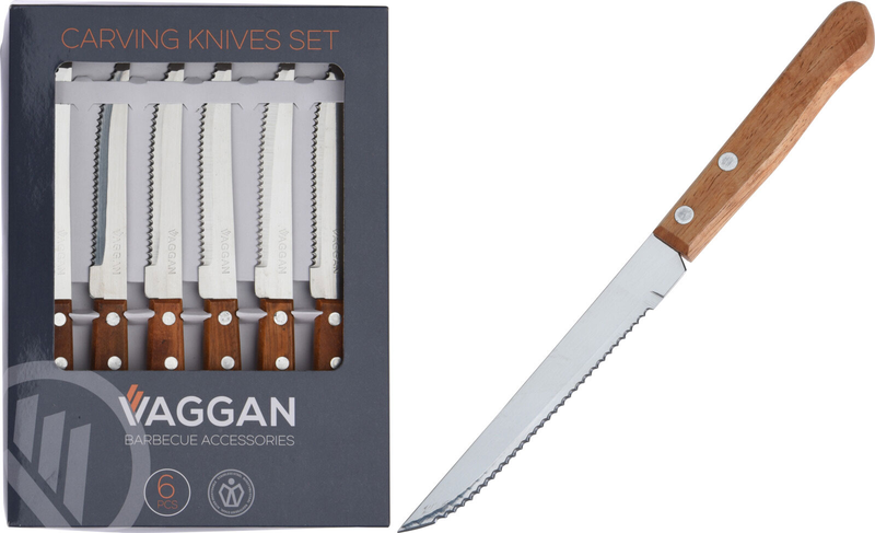Steak knife set 6pcs, , medium-null