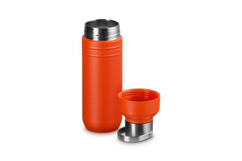 Le creuset - volcanic insulated water bottle 0.5l, , medium-null