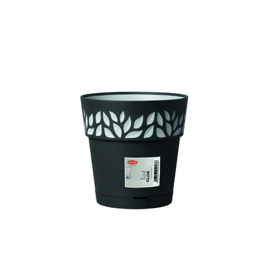 Stefanplast cloe pot 20cm anthracite, , medium
