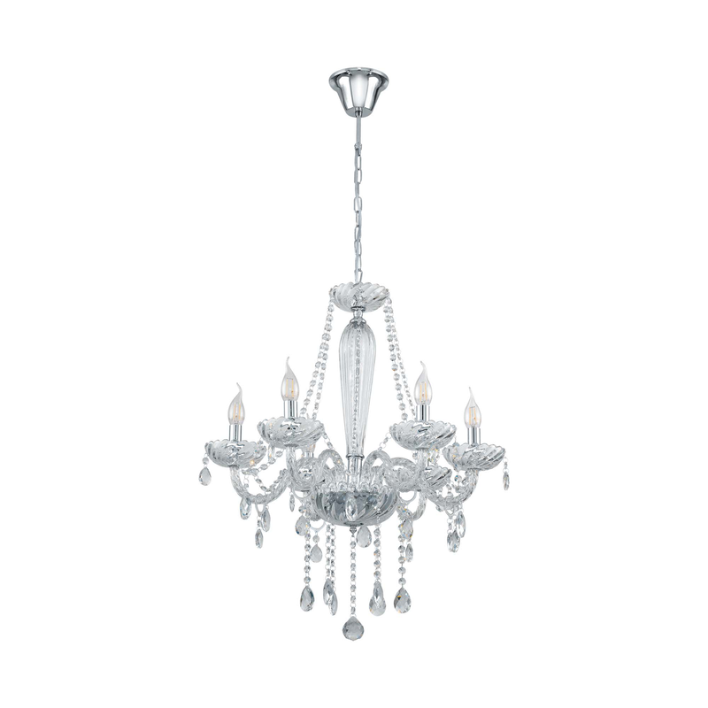 Eglo 'basilano 1' pendant light 4xe14 ø720mm, , medium image number null