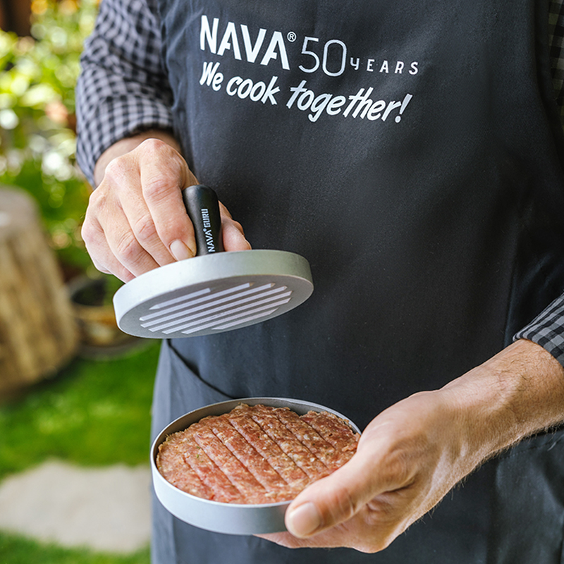 Product image: Nava bbq guru aluminium burger press 12cm, , medium-null