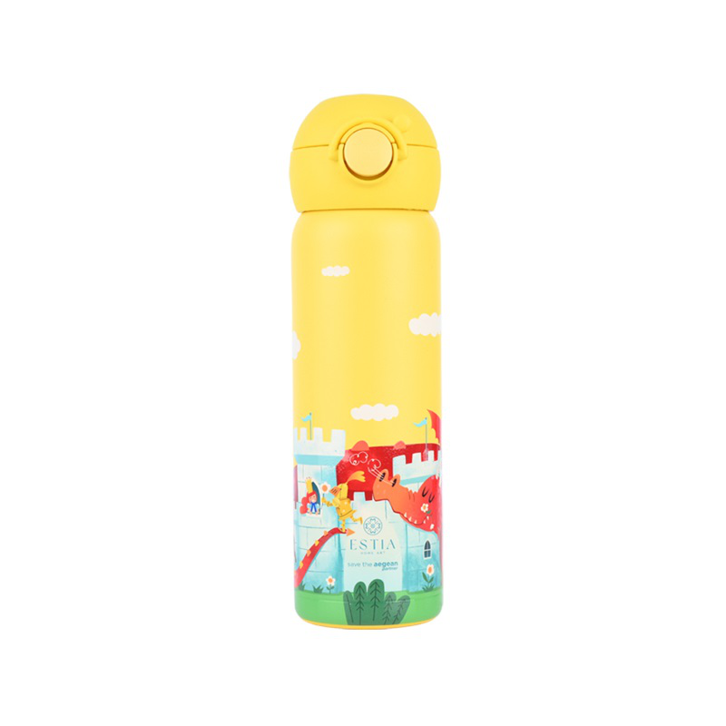 Estia isothermal kids bottle 500ml - fortress dragon, , medium-null
