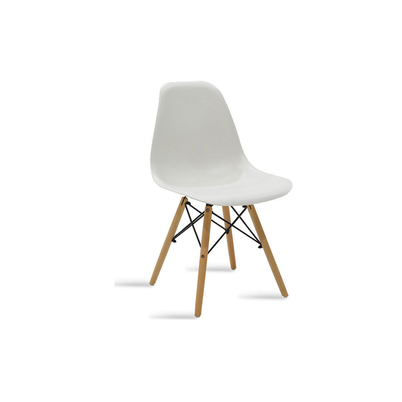 Julita chair with wooden legs black image number null