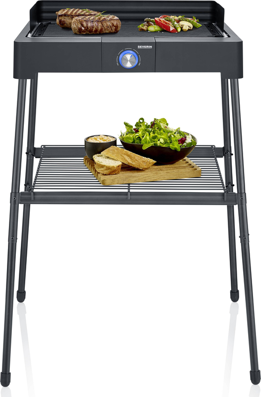 Severin pg 8568 electric standing grill with grill plate 2.2kw, , medium-null