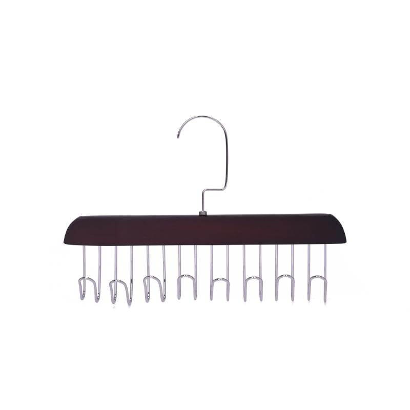 Wooden belt hanger - natural wood color, , medium-null