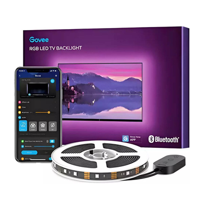 Govee TV έ&xi;&upsilon;&pi;&nu;&eta; &tau;&alpha;&iota;&nu;ί&alpha; &omicron;&pi;ί&sigma;&theta;&iota;&omicron;&upsilon; &phi;&omega;&tau;&iota;&sigma;&mu;&omicron;ύ led 46&ndash;65" &mu;&epsilon; έ&lambda;&epsilon;&gamma;&chi;&omicron; &mu;έ&sigma;&omega; app, music mode & 64+ &sigma;&kappa;&eta;&nu;έ&sigmaf;, , medium