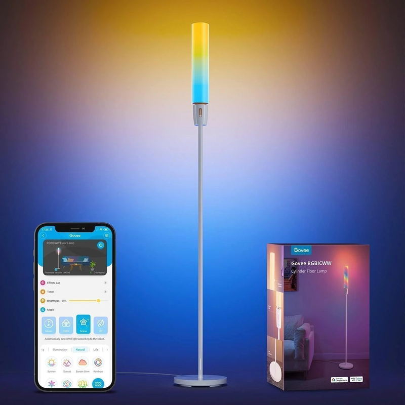 Govee lamp floor smart rgbicww (cylinder floor lamp), , medium-null