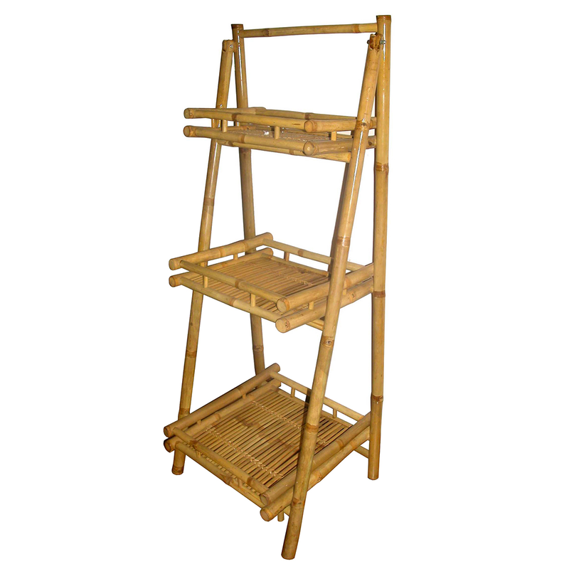 3-tier bamboo shelf, , medium-null