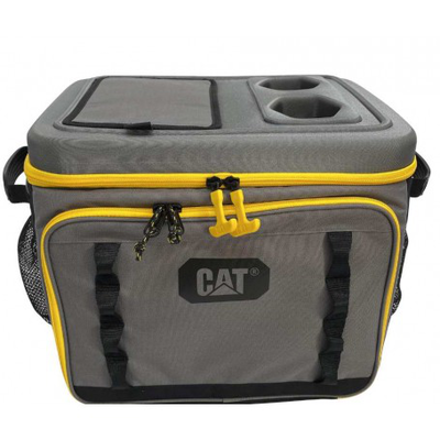 Cat cooler bag gp-63486a 50 can cooler with cup holder  and quick hatch includes bottle opener