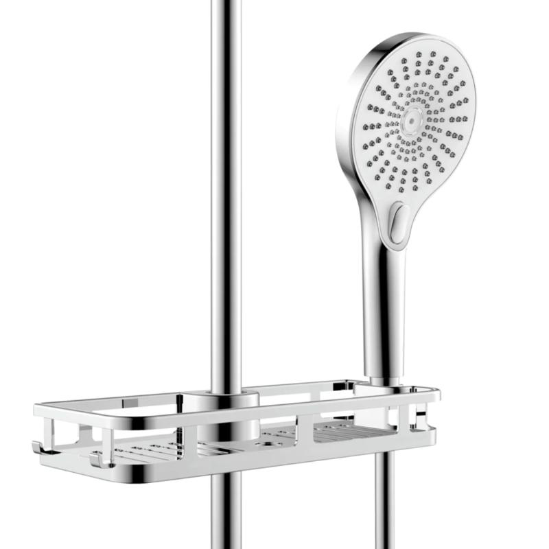 Wenko liberta shelf - chrome, , medium image number null