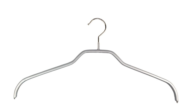 Mawa clothes hanger silhouette silver 2pcs, , medium image number null