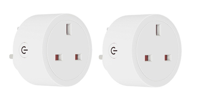 Woox r6147 Wi-Fi smart plug with power metering 13a uk (2pack), , medium