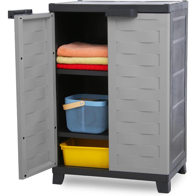 Product image: Ram low cabinet premium 2 shelves 65x45x97cm, , medium-null