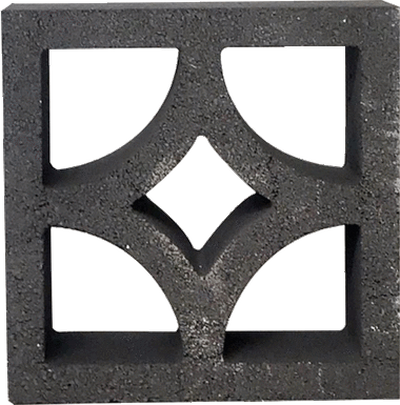 Product image: Cement block star 30x30x12cm - grey, , medium-null