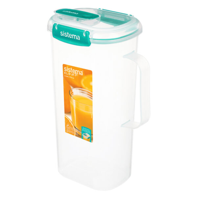 Sistema klip it plus minty teal juice jug 2l (4), Minty Teal, medium