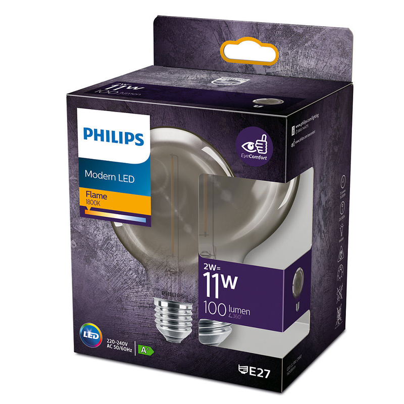 Philips led classic 11w g93 e27, , medium image number null