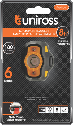 Uniross ulsh02 ultralite plus headlamp, , medium
