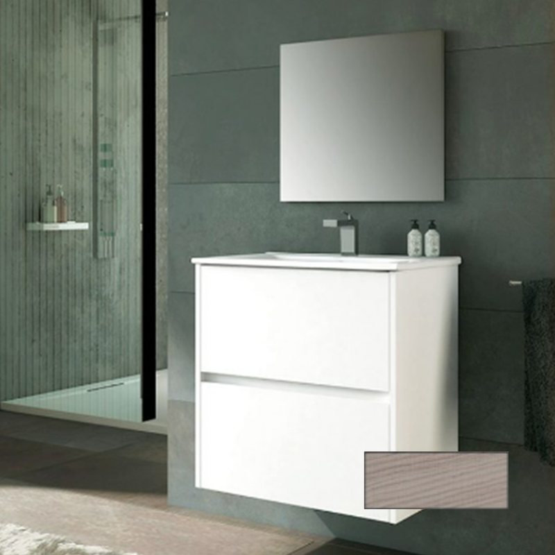 Bathroom furniture with washbasin caruso g2 60cm white-null