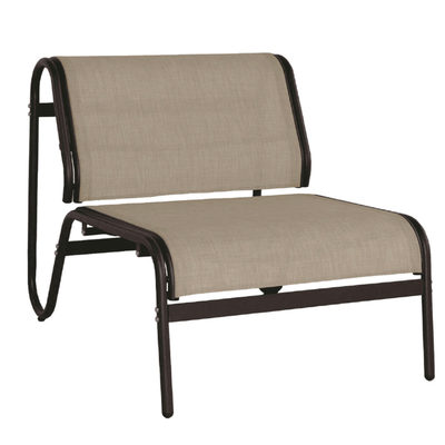 Aluminum chair dolce relaxation beige 86&times;68&times;66cm, Beige, medium