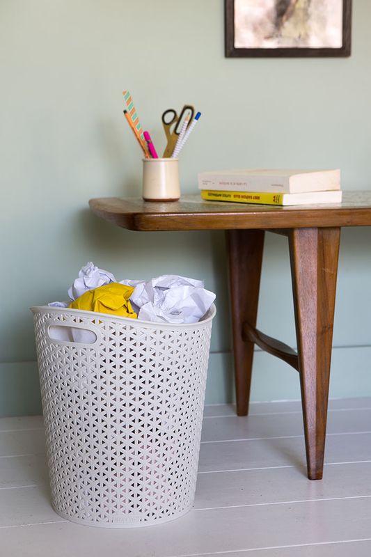 Curver my style paper bin 13l - white, , medium-null