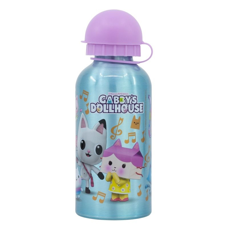 Product image: Stor : gabby dollhouse- aluminium bottle 400ml 21234, , medium-null